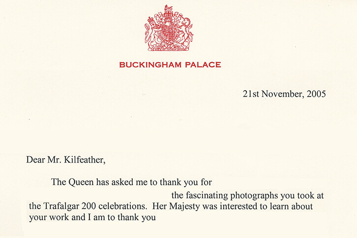 2-buckingham-palace-letter 
 Letter from Queen Elizabeth II, Buckingham Palace.