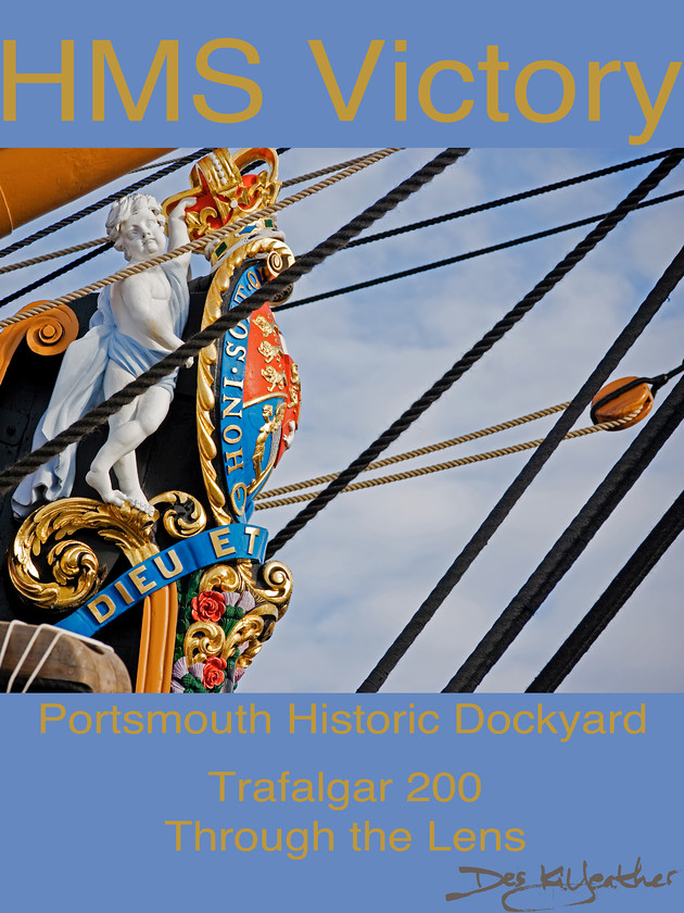 hms-victory-24x18-poster 
 HMS Victory Figurehead 24x18 inch poster. One of Des Kilfeather's 500+ images shot during his Trafalgar 200 project, working alongside the Royal Navy. Resulting in his book and eBook Trafalgar 200 Through the Lens and other images.
 The character of these, digitally-signedworks include unique printing especially for your order, so variations on shape, colour and tone from what you see on your screen will probably happen; and is a feature of the art.As is normal practice for this type of printing to order, refunds cannot be offered. 
 Keywords: HMS Victory Admiral Lord Nelson Royal Navy Portsmouth Dockyard Trafalgar