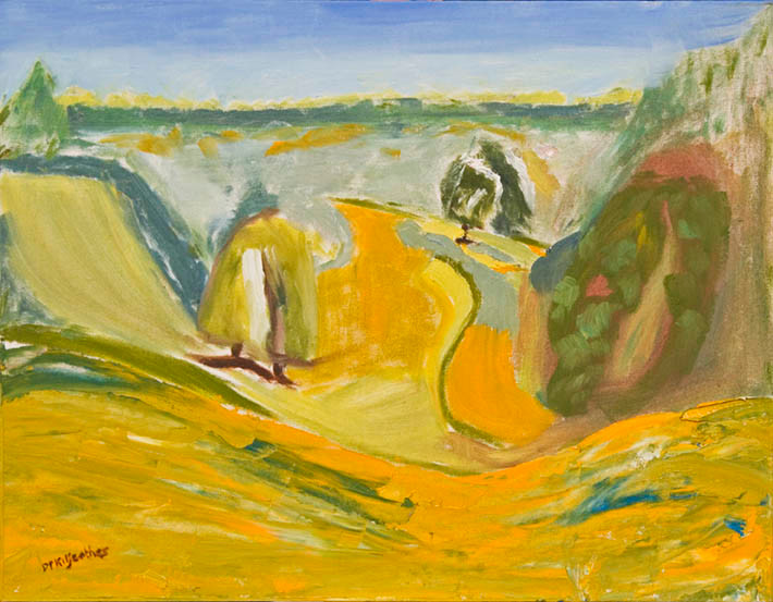 SOLD downs from house1aWY2T5368 
 SOLD
Pre-aesthetic. View of the Downs from the front of West Dean House. Oil on canvas board 18 x 14 inches.