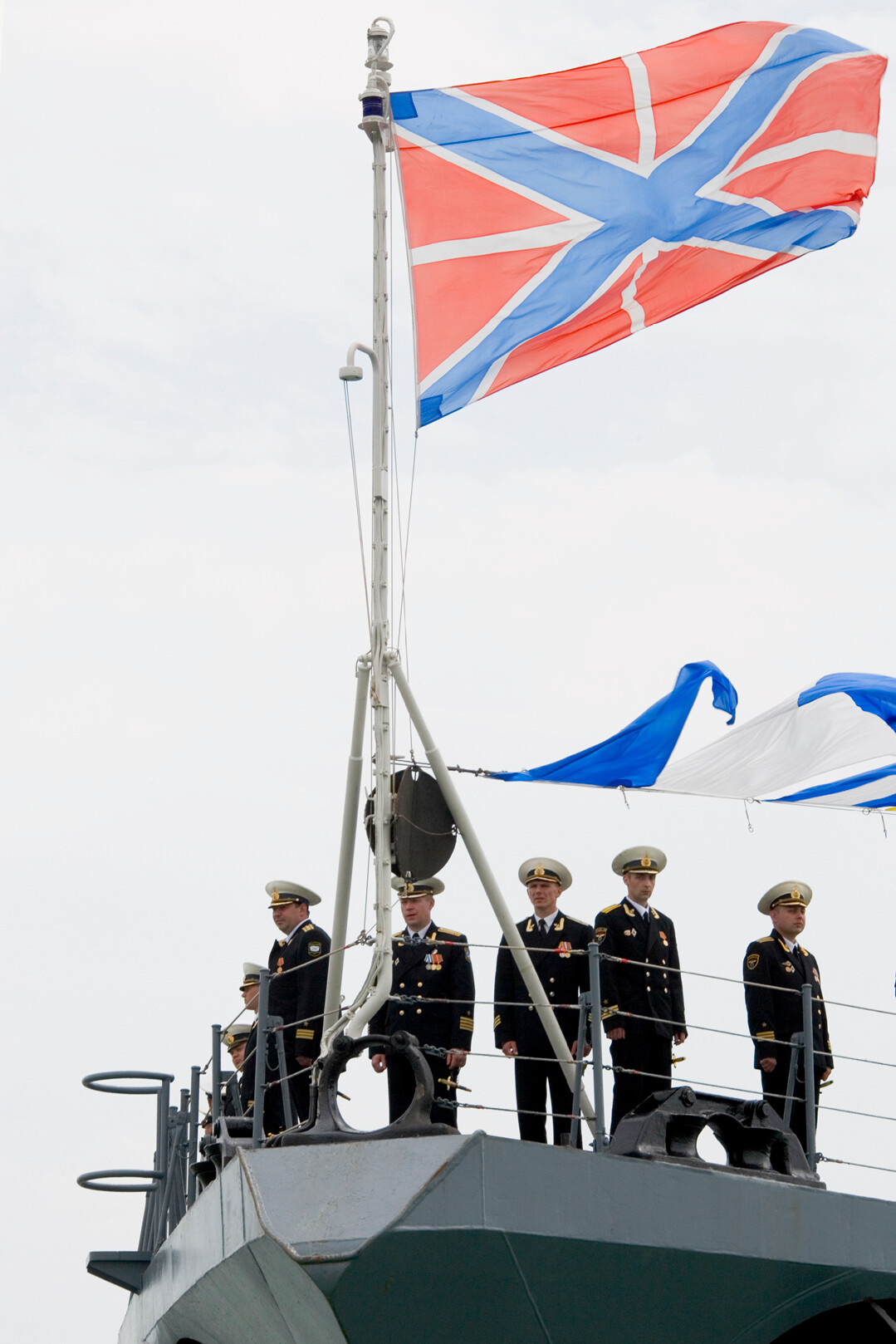 WY2T1448 
 Russian ship during the International Fleet Review