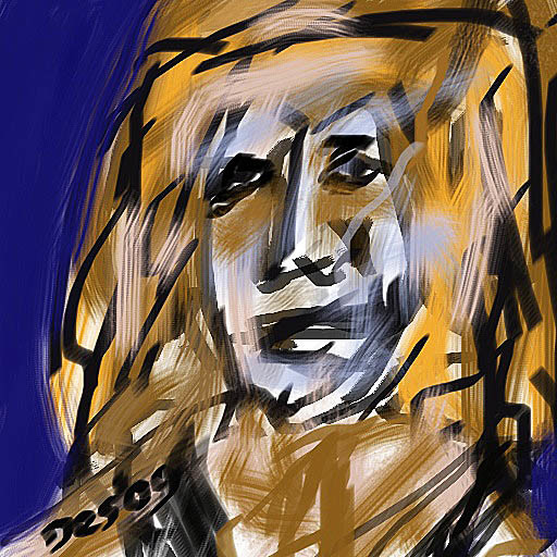 050809 2 lowres 
 Sketch of a woman on a mind numbingly boring train from London.