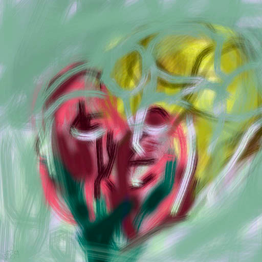 lowres 121109 
 Roses at Palllant House 
 Keywords: ipod painting brushes layers rose flower